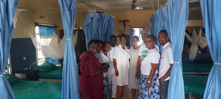 TOSHPA Upgrades Male Medical Ward 2 at Bo Government Hospital